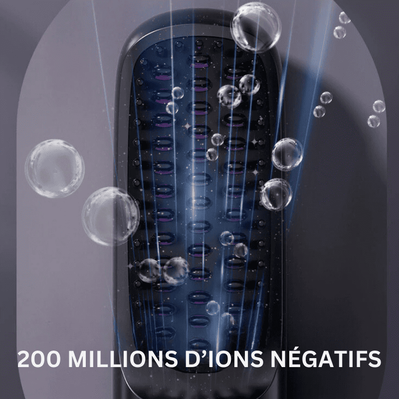 Brosse Lissante Lure Hair 5 en 1 Sans Fil - Cheveux lisses et sans frisottis en quelques secondes