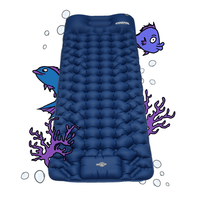 Matelas Gonflable Premium avec Pompe Intégrée – Résistant à l’Eau et à une Utilisation Intense