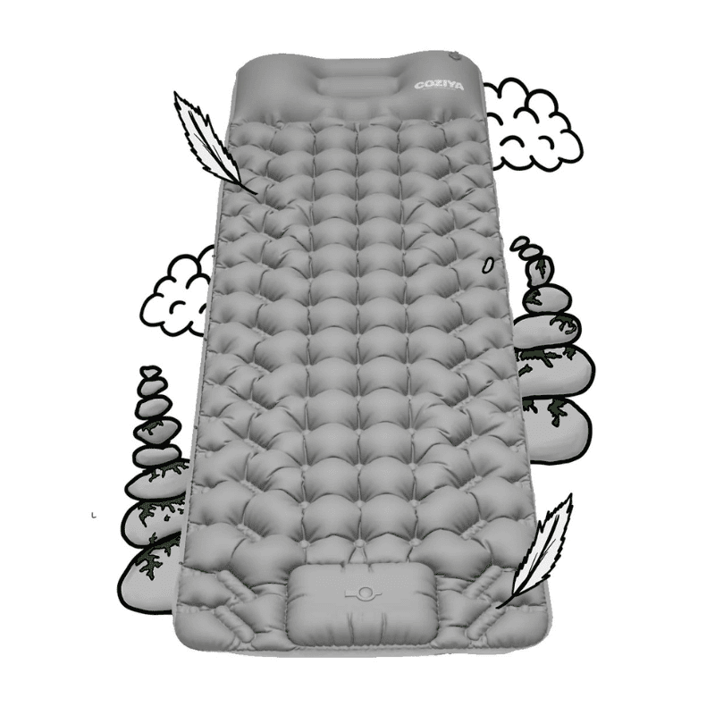 Matelas Gonflable Premium avec Pompe Intégrée – Résistant à l’Eau et à une Utilisation Intense