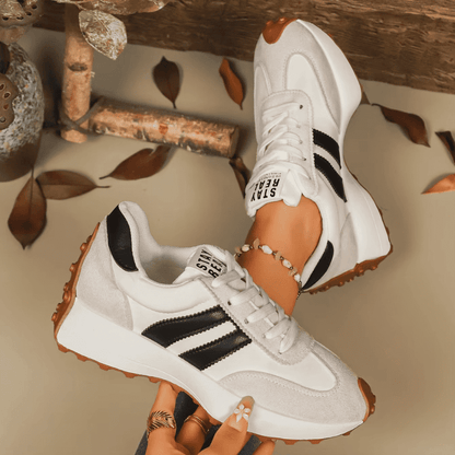 Baskets Orthopédiques pour Femme OrthoBelle – Confort, Style & Soulagement Réel pour Vos Pieds + Semelle offerte