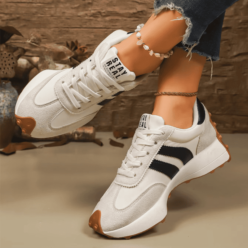 Baskets Orthopédiques pour Femme OrthoBelle – Confort, Style & Soulagement Réel pour Vos Pieds + Semelle offerte