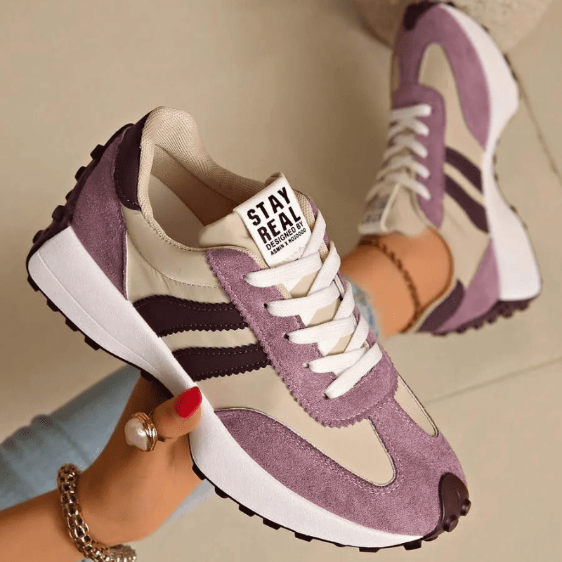 Baskets Orthopédiques pour Femme OrthoBelle – Confort, Style & Soulagement Réel pour Vos Pieds + Semelle offerte