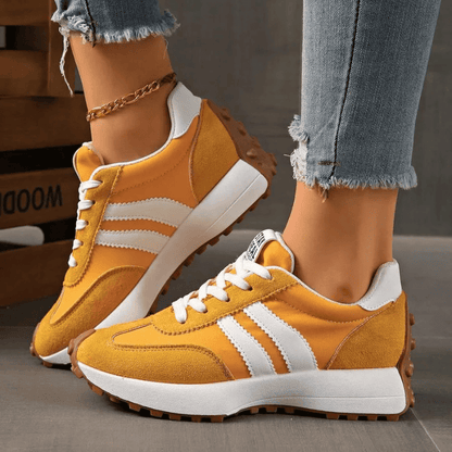 Baskets Orthopédiques pour Femme OrthoBelle – Confort, Style & Soulagement Réel pour Vos Pieds + Semelle offerte