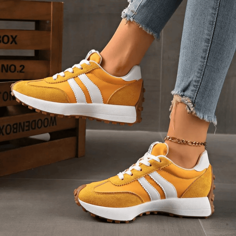 Baskets Orthopédiques pour Femme OrthoBelle – Confort, Style & Soulagement Réel pour Vos Pieds + Semelle offerte