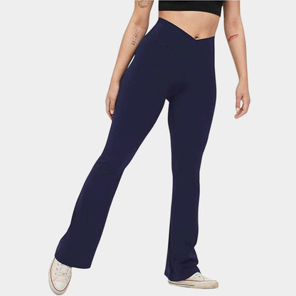Leggings Yoga Flare Cross Waist FlexiSculpt