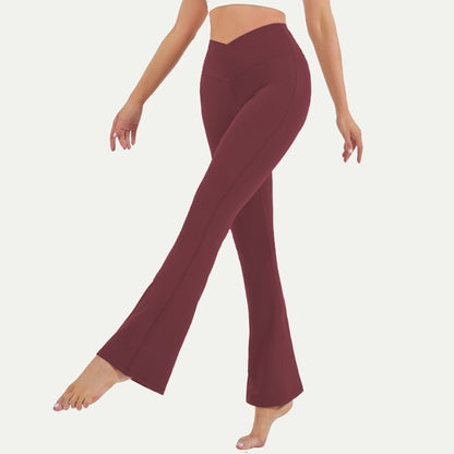 Leggings Yoga Flare Cross Waist FlexiSculpt