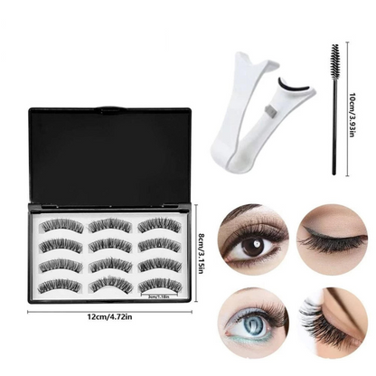 Cils Magnétiques Réutilisables SyncLashes + Applicateur Magnétique GRATUIT