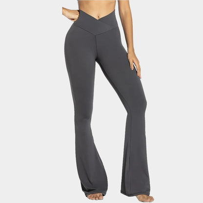 Leggings Yoga Flare Cross Waist FlexiSculpt