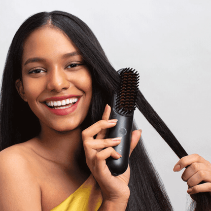 Brosse Lissante Lure Hair 5 en 1 Sans Fil - Cheveux lisses et sans frisottis en quelques secondes